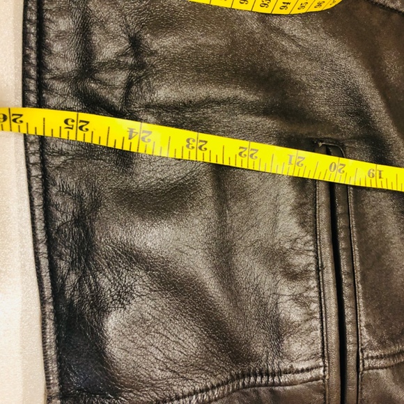 Eddie Bauer brown leather jacket Large - Picture 6 of 10